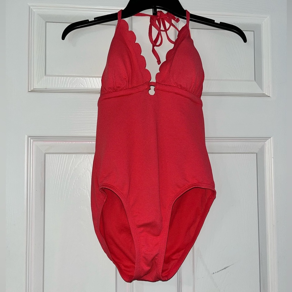 Pink swimsuit one piece